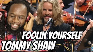 TOMMY SHAW Fooling yourself Contemporary Youth Orchestra REACTION (Angry young man) Styx