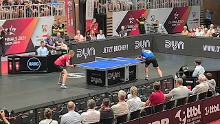 Patrick Franziska - Anton Källberg. TTBL-Finale 9.07.23 #TTBL #Bundesliga #tabletennis #tischtennis