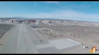 F-16 Tower fly-by at Edwards Air Force Base