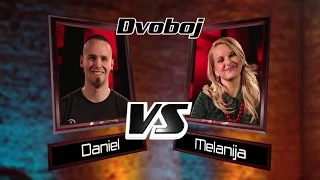 Daniel vs. Melanija: "Just Give Me A Reason" - The Voice of Croatia - Season1 - Battle1