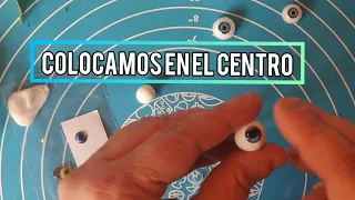 como hacer ojos reales para tus duendes