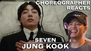 Dancer Reacts to JUNG KOOK - SEVEN M/V & Dance Practice