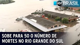 Chuva recorde provoca alagamentos em Porto Alegre | SBT Brasil (27/09/23)