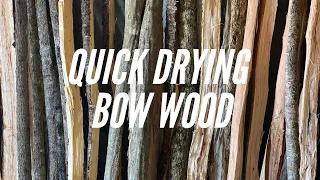 Quick Drying Bow Wood: How to Make a Bow Without Years of Waiting