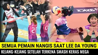 BERAKHIR PETAKA❗️Lee Da Eyoung Sampai Kejang" Setelah Terkena Smash Keras Megawati