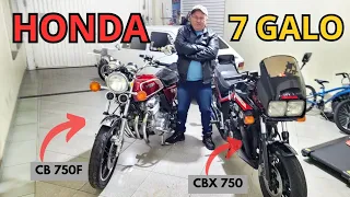 HONDA 7 GALO | CBX 750 BLACK JAPONESA | CB 750 F | ZERO KM