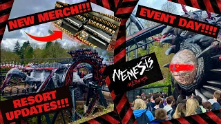 Riding Nemesis Reborn When Alton Towers is CLOSED!!!! | Resort Updates | New Merch | April 2024