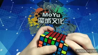 Сборка кубика рубика 7х7