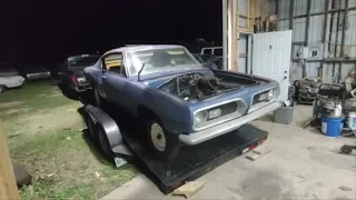 Big block four speed 1969 A body Barracuda update