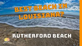 Is Rutherford Beach the BEST Beach in LA? | Gators! | Cajun Food | Cameron Wildlife Refuge | RV LIFE