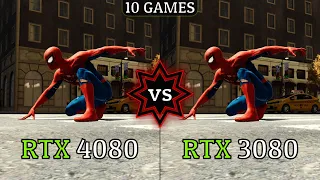 RTX 3080 vs RTX 4080 | How Big Is The Difference? | 10 Games at 2160P