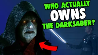Who ACTUALLY Owns the Darksaber | Star Wars Explained