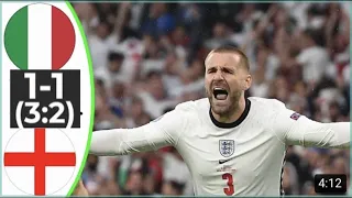 Italy vs England 1-1(3-2 penalty)- All Gоals & Extеndеd Hіghlіghts - 2021 HD | *21 #short