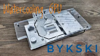 📦🐜✅Водоблок на видеокарту Sapphire NITRO RX480 от компании Bykski A-SP48PLAT-X