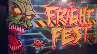 Fright Fest 2021 Magic Mountain Opening Day! All Scare Zones, New Show, and Tatsu Reopens!
