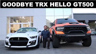 Trading My Ram TRX For A Brand New Shelby GT500!