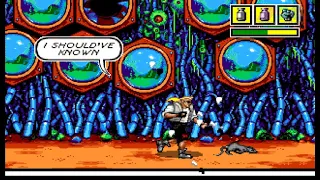 Comix Zone "Gdapt Shader" #LongPlay (Fix shadows) RetroArch /BlastEm