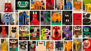 All LEGO GARTEN OF BANBAN creatures | Euphoric Brothers’s Creepy World Compilation! 1,2,3,4 & 6