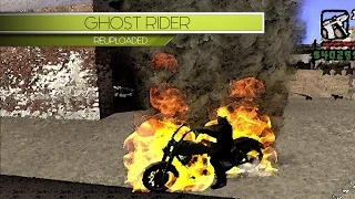 GTA SAN ANDREAS - Ghost Rider Mod