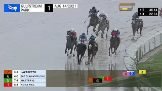 Gulfstream Park Carrera 1 - 14 de Agosto 2021