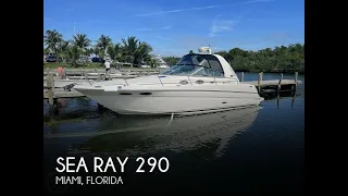 [UNAVAILABLE] Used 2001 Sea Ray 290 Sundancer in Miami, Florida