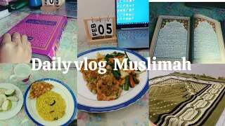 Daily vlog Muslimah | prayers, dzikir, Qur’an, spiritual growth