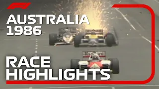 1986 Australian Grand Prix: Race Highlights