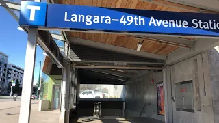 [Train Station] Langara-49th Avenue Station Vancouver, Mar 25, 2021 ランガラ駅 バンクーバー