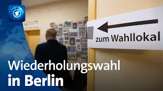 Berlin: Wiederholungswahl verläuft bislang ruhig