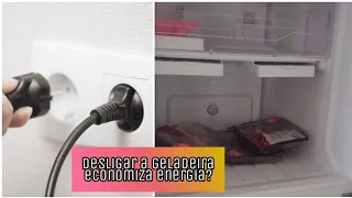 Desligar a geladeira a noite economiza energia?