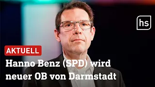 Stichwahl in Darmstadt: Hanno Benz (SPD) wird neuer Oberbürgermeister | hessenschau