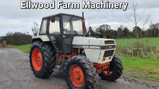 David brown 1490 tractor 4wd Ellwoodfarmmachinery.co.uk