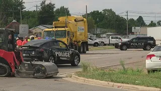 Police: 1 adult, 3 teens injured in crash involving stolen vehicle