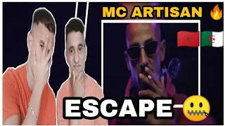 Mc Artisan - Escape (Prod. By Cedes) REACTION ردة فعل مغربيين