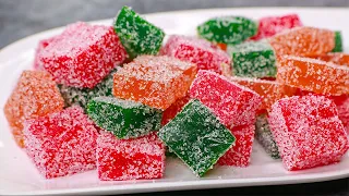 Gummy Candy Recipe | Jujubes Recipe | Jello Candy Recipe | Yummy