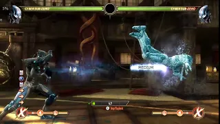 Mortal Kombat 9-Cyber Sub-Zero Combo