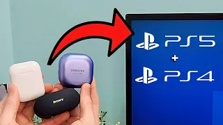 Connect Any Wireless Earbuds To PS5 PS4