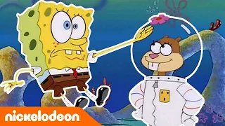 Губка Боб Квадратные Штаны | Знакомство с белкой | Nickelodeon Россия