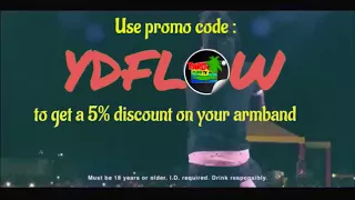 Jamaica dream weekend 2018 Use Promo code YDFLOW 4 a 5% Discount on your armbands