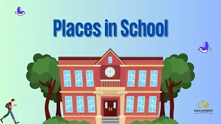 PLACES IN SCHOOL | THINGS IN SCHOOL | LET'S LEARN ABOUT PLACES IN SCHOOL | SCHOOL VOCABULARY