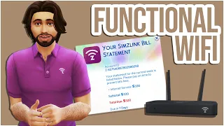 THIS MOD ADDS FUNCTIONAL WIFI ROUTERS & A NEW CAREER!