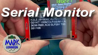 Stand-alone Serial Monitor for Arduino Projects