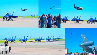 Blue Angels Show at Travis AFB Wings Over Solano