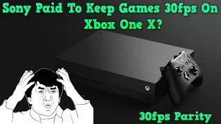 WOW! Rumors Seem True, Sony's Marketing Deal With Destiny 2 Means 30fps On Xbox One X! WTF?