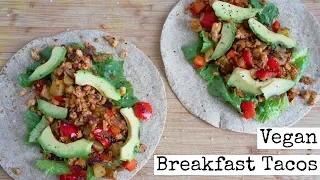 Vegan Breakfast Tacos / Burritos