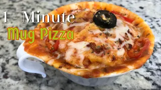 1 - Minute Mug Pizza in Microwave - Tasty Kitchen Lab