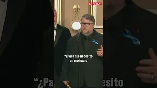 Discurso de Guillermo del Toro al ganar el #Oscar a Mejor Película Animada  #ÚltimasNoticias #Shorts