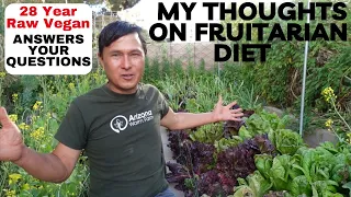 My Thoughts on Fruitarian Diet? 28 Yr Raw Vegan Answers Your Questions