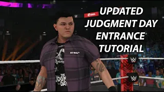 WWE 2K23 - Dominik Mysterio Updated Judgment Day Entrance Tutorial