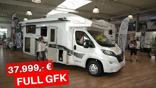 Nur 37.999,- € Günstige FULL GFK Wohnmobile XGO 98Plus  Fiat Ducato mit XXL Ausstattung Modell 2021